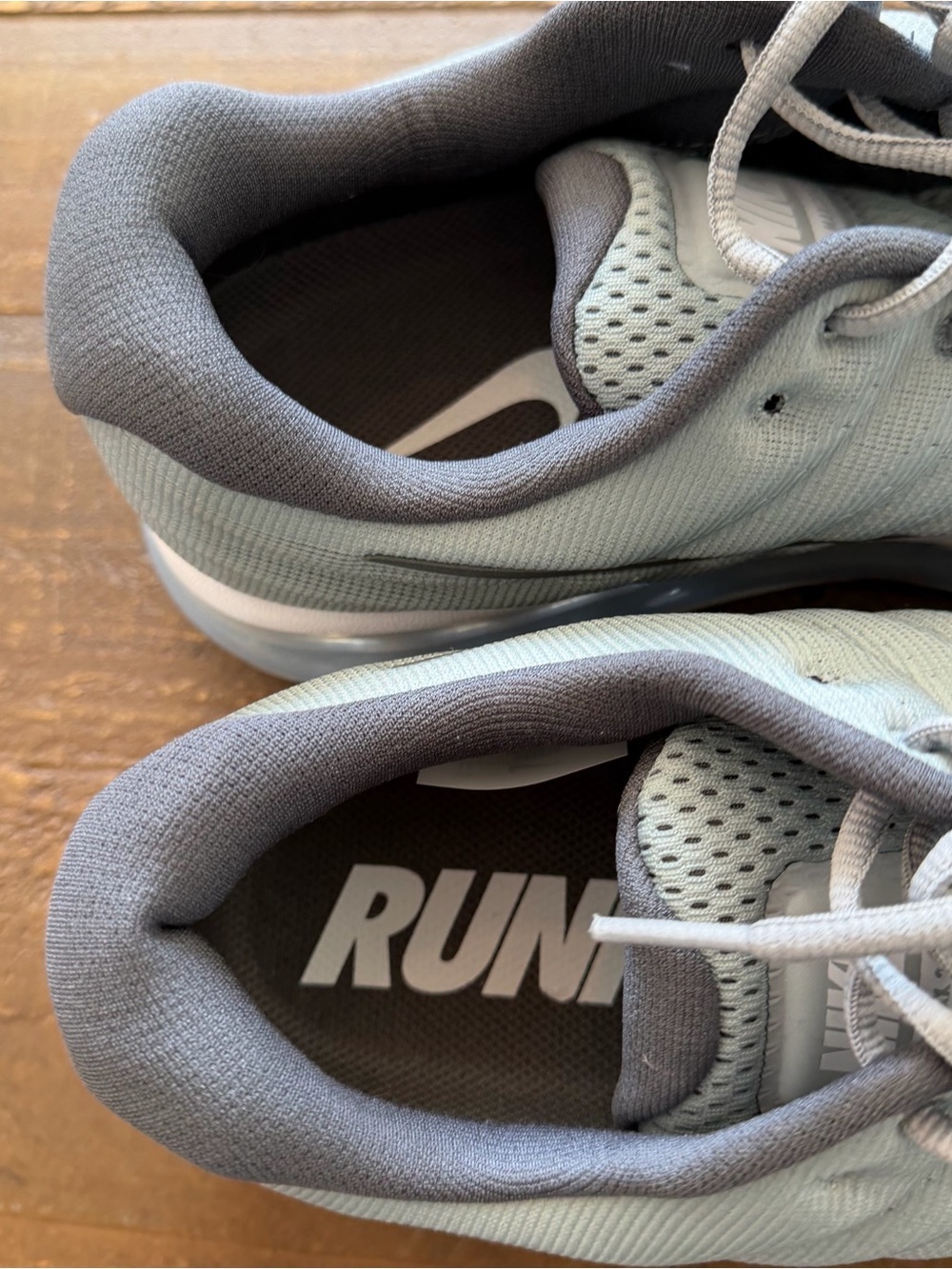 Nike Air Max Men’s Running Shoes - Light Gray - Picture 5 of 7